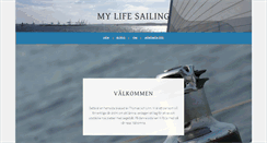 Desktop Screenshot of mylifesailing.com